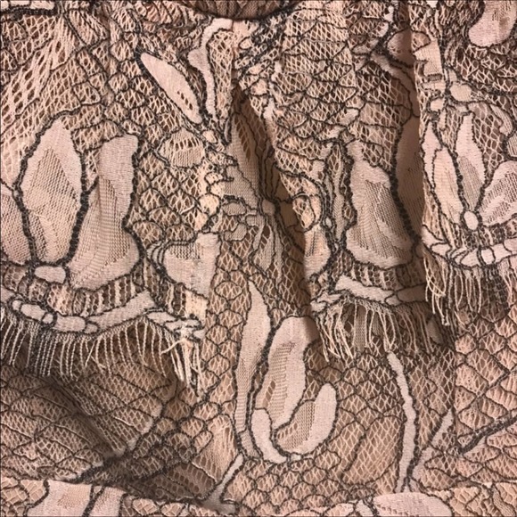 WAYF Pink and Black Lace Dress Size Extra Small - Picture 3 of 4